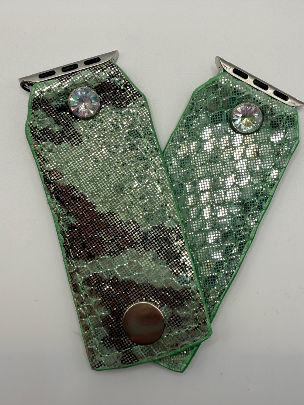 Watch Me Creations Green Goddess Apple Watch Band
